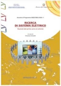 Accordo di programma MSE/ENEA 2009-2011 - RICERCA DI SISTEMA ELETTRICO 2011
