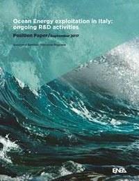 Ocean energy exploitation in Italy: ongoing R&D activities