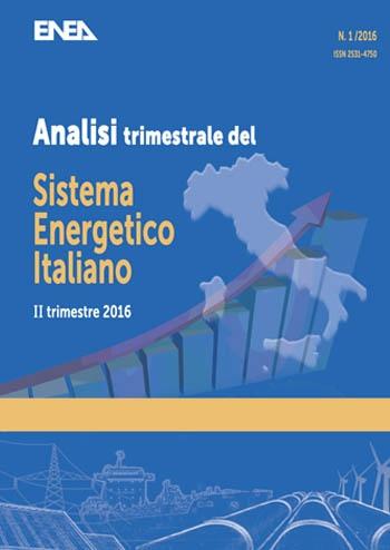 La copertina riport la cartina dell'Italia con un andamento in crescita e lo sviluppo di risorse sostenibili