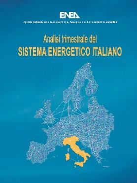 Cartina dell'Italia con la rete energetica