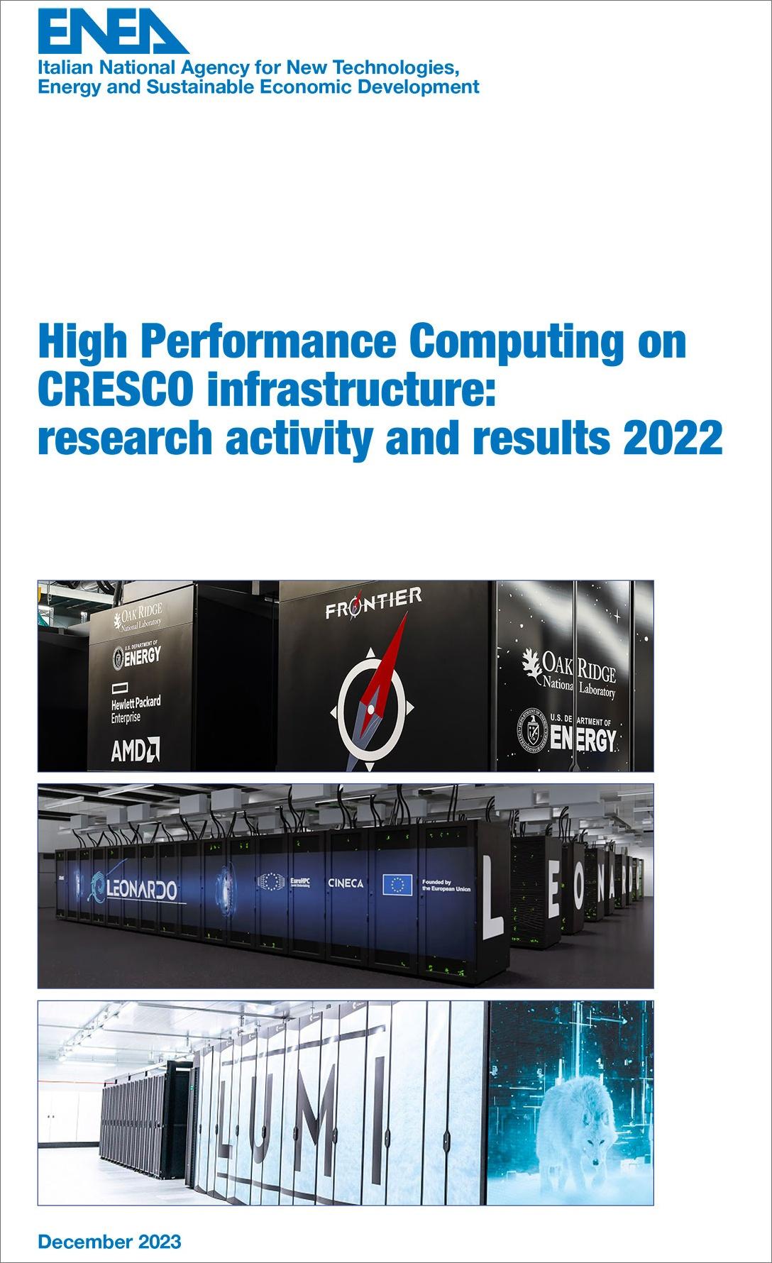 Report Cresco supercomputer