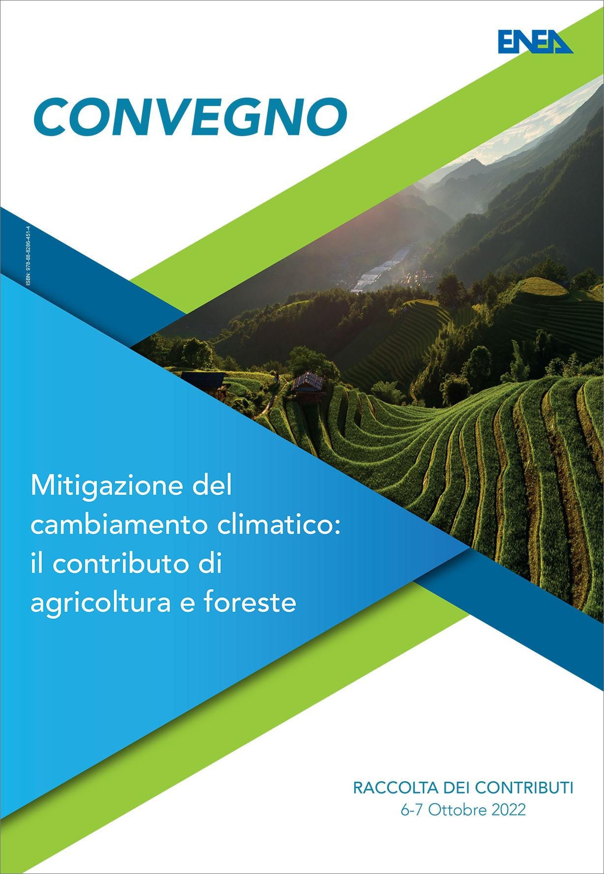 Atti del convegno “Mitigazione del cambiamento climatico: il contributo di agricoltura e foreste”