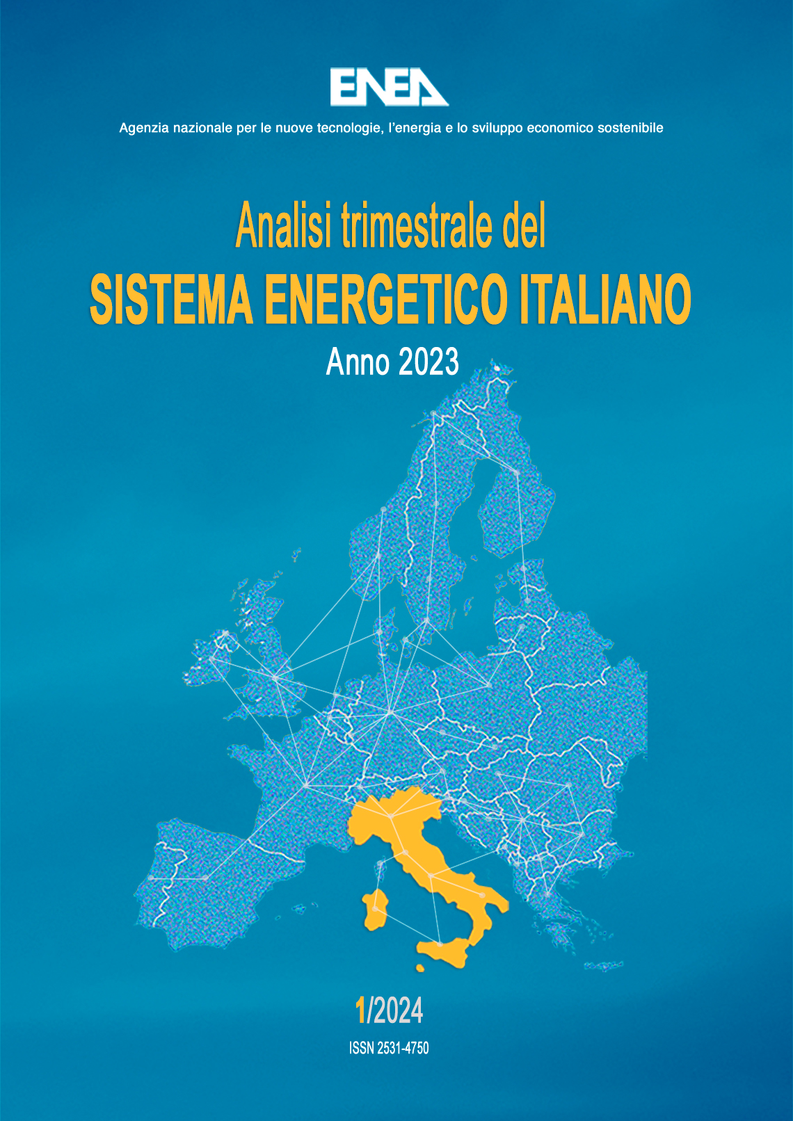 Analisi Trimestrale del Sistema Energetico Italiano - Anno 2023